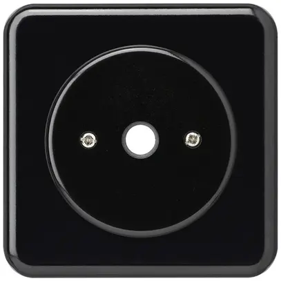 Boîte de raccordement ENC basico noir Ø9mm sans bornier 