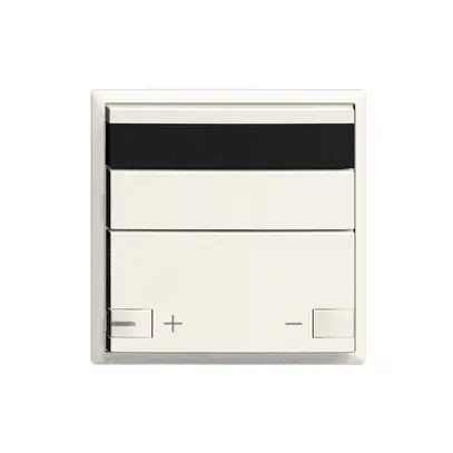 Dimmer LED EDIZIOdue ZEP ohne LED 1×Taste 2×Bedienung weiss 