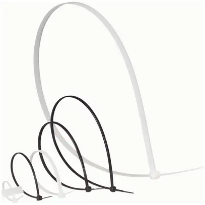 Fascetta Colring 2.4×95mm trasparente con etichetta iscrizione 