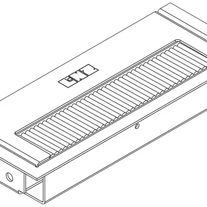 Passage pour câble Lanz 78×178mm 