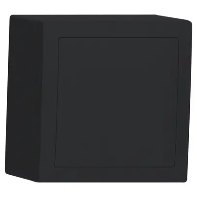 Boîtier AP SIDUS 75×75mm anthracite 