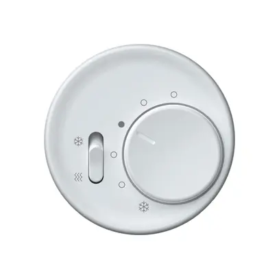 Termostato ambiente origin interr.caldo/freddo 230VAC 5…30°C 10A bianco 