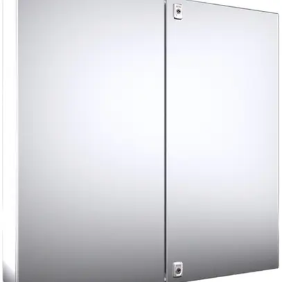 Armadio compatto Rittal AX, 2 porte, IP66, 1000×1000×300mm, acciao pregiato V2A 