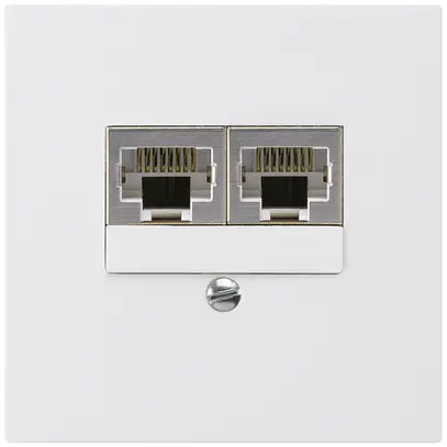 Scatola INC kallysto 2×RJ45s separato CUC bianco 
