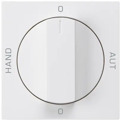 Kit frontal pour interrupteur rotatif S2 60×60 kallysto 0-Hand-0-Aut.blanc 