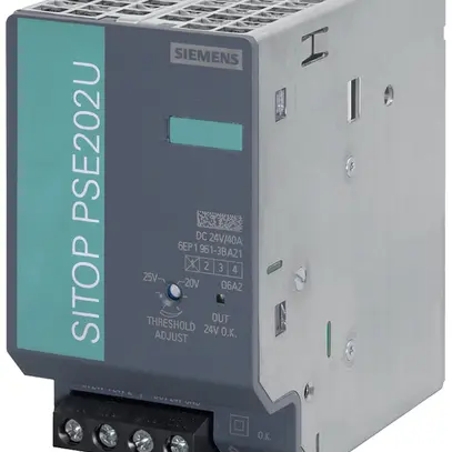 Module redondant Siemens SITOP PSE202U, 24VDC/40A (2×20A) 
