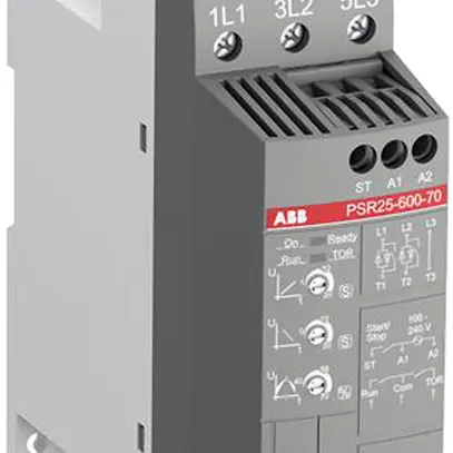 Starter progressivo ABB PSR 5.5kW/11kW (230V/400V), tensione d.com. 100…250VAC 