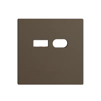 Kit di montaggio Feller EDIZIOdue per presa USB 18W tipo A + tipo C coffee 