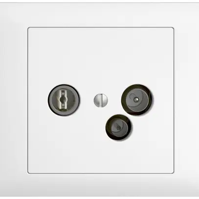 Prise de données INC TV-R DD04 5…65MHz EDIZIOdue blanc 