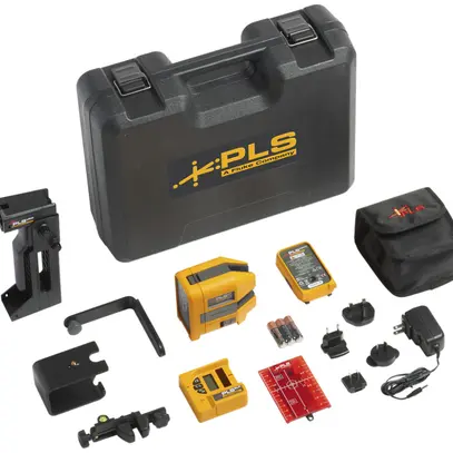 Livello laser a 6 punti Fluke-PLS 6R RBP SYS 30m ≥3h rosso 635nm 