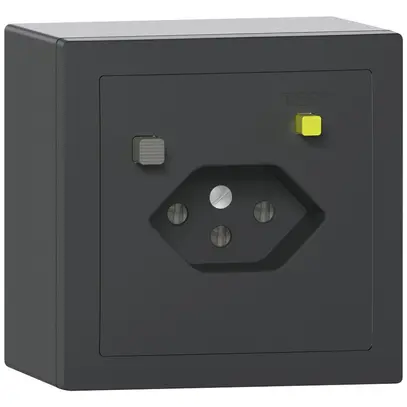 Prise FI AP SIDUS T13 30mA anthracite 