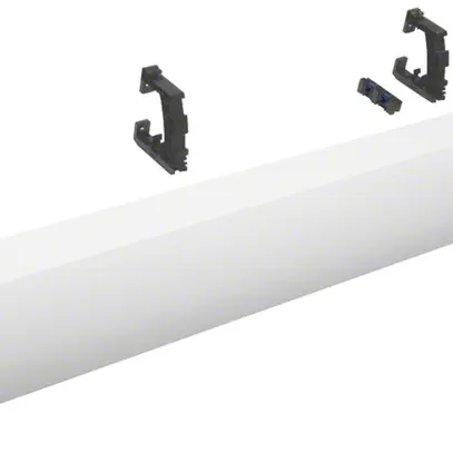 Canale di smistamento Hager, 5-file, 1300×176×135mm senza alogeno 