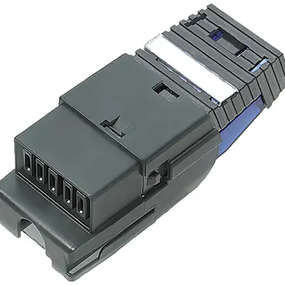 Adaptateur câble rond Hager 5P noir 