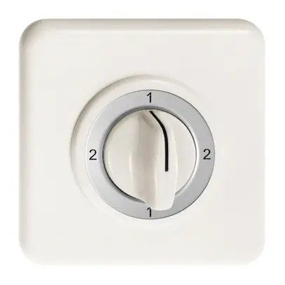 Kit frontale INC 2-1-2-1 bianco per interr.rotativo 