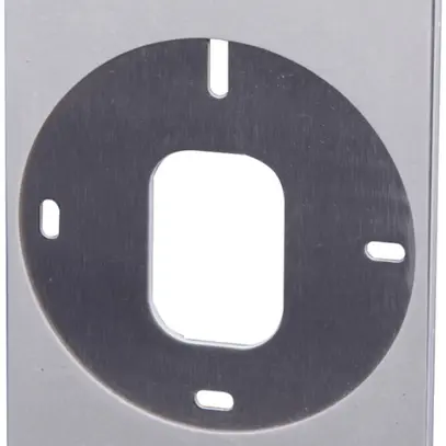 Plaque de montage Siemens QMX3.MP1, pour boîtier ENC/INS avec Ø 68mm 