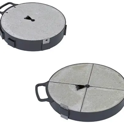 Socle en béton Flury FL 91 10kg, pour mât capteur 