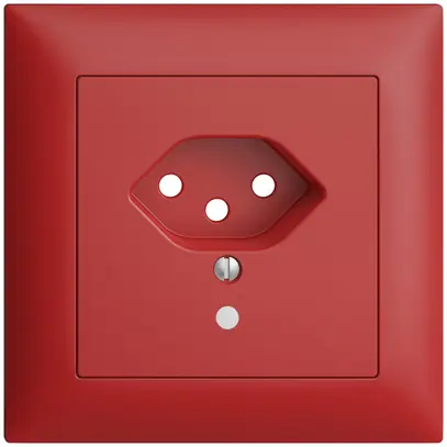 Kit frontale INC EDIZIOdue berry 88×88mm T13 con lente 