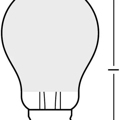 LED-Lampe PARATHOM CLASSIC A60 FIL FROSTED E27 6.5W 827 806lm 