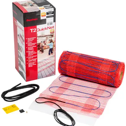 Tappetino riscaldante T2Quicknet R-QN-P 2m² 160W/m² 230V 0.5×4m 