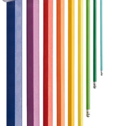 Jeux de clés mâles coudées PB 2222 LH-10 RB 1.5, 2, 3, 4, 5, 6, 8, 10 