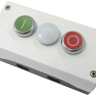 Scatola di comando AP ETN 10A 2Ch/2R grigio 