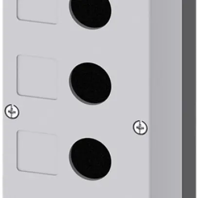 Boîtier Siemens SIRIUS ACT, 6-fois, encoche du bouclier, plastique gris 