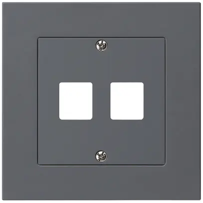 Kit frontal ENC HMS kallysto.pro pour 2 modules anthracite 