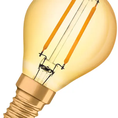 LED-Lampe Vintage 1906 CLASSIC P 22 FIL GOLD 220lm E14 2.5W 230V 824 