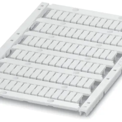 Carta di marcaggio UCT-TM 4 bianco per morsetti 3.6×10.5mm 