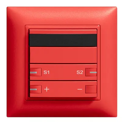 Tasto INC ZEP IR-dim-scena 1c/2t staz.centr/sec. EDIZIOdue berry 