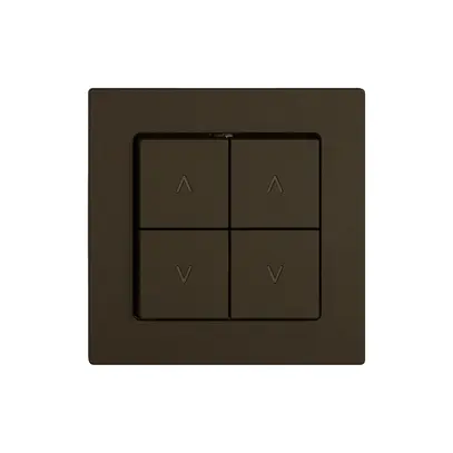 Interrupteur pour stores EDIZIO.liv SNAPFIX® 10A 250V 4 touches 2 canaux br 
