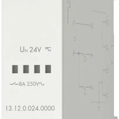 Relais d'appel-confirmation Finder, 1CO + 1NO, 12VAC/DC 