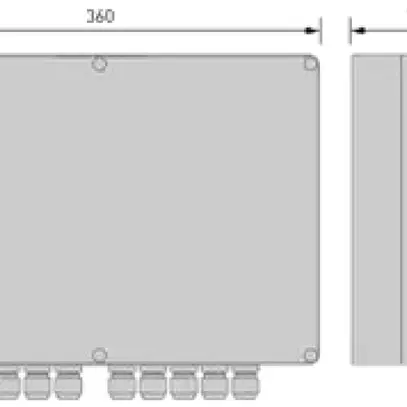Coffret de connexion PV GAK CiPlug3-DP40-1-XS T2 