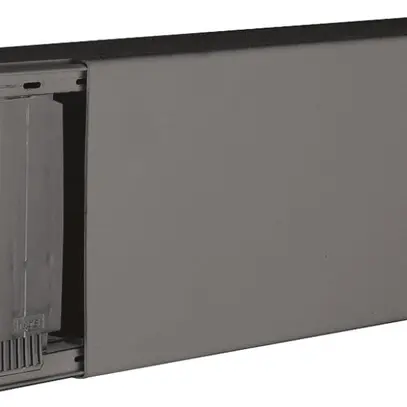 Canale d'installazione tehalit LF 110×60×2000mm (l×h×L) PVC nero 