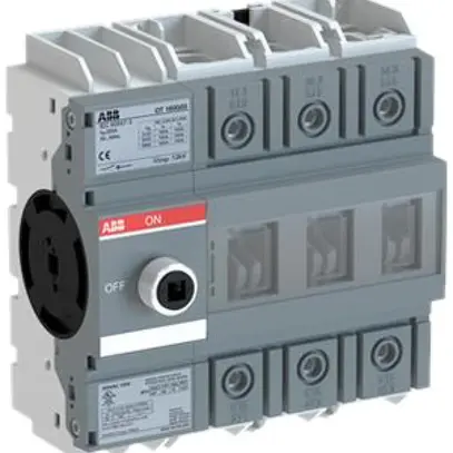 Interruttore di carico INS ABB OT160G 3L maniglia 