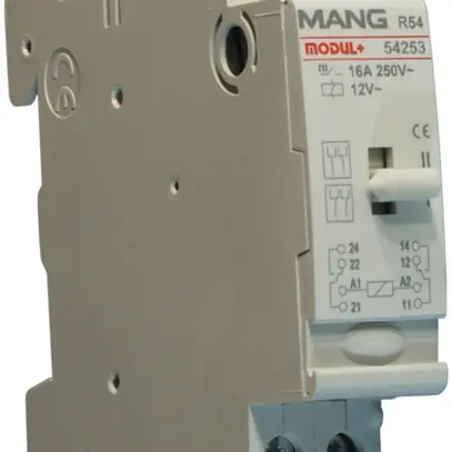 Relais R54 ELBRO 12VAC/6VDC 2C 