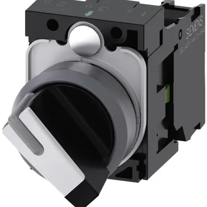 Interruttore a manetta Siemens SIRIUS ACT supporto 1Ch O-I anello frontale met. 
