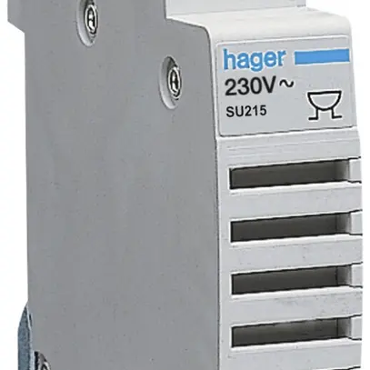 Vibreur INC Hager 230V AC 0.03A 78dB matière synthétique gris clair IP20 