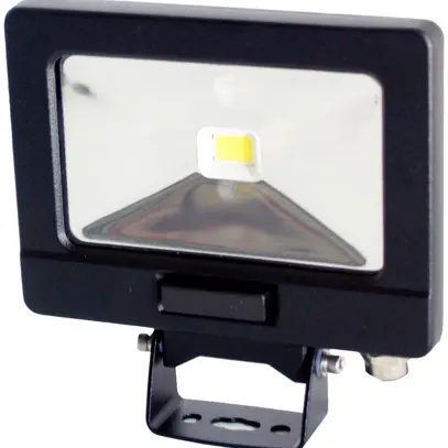 Projecteur LED ELBRO 10W avec détec.d.mouv. et télécomm., noir 