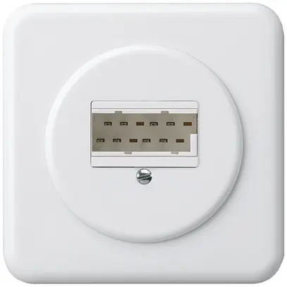 Boîte de raccordement ENC basico 2×TT83 blanc 
