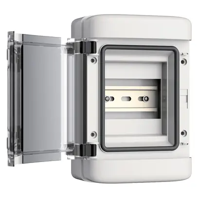 Distributore piccolo AP gesis SPZ vuoto 2×RST25i5 143×102×260mm IP65 