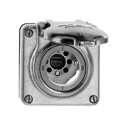 Interrupteur rotatif INC mouillé 0/1L Al pour serrure de sûreté, sans cylindre 