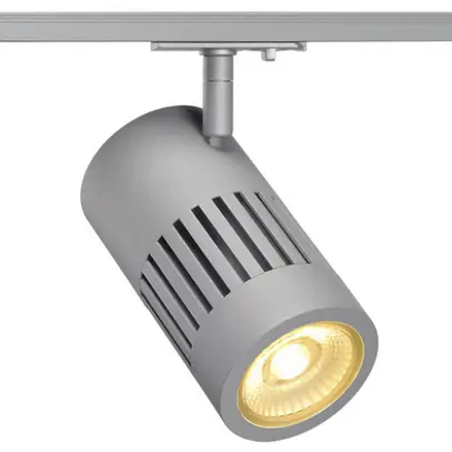 Lampada LED SLV STRUCTEC TRACK 24W 2650lm 3000K 60° adattatore 1-fase grigio 