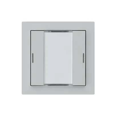 Tasto INC kallysto A KNX 2× LED RGB s/e-link grigio chiaro 
