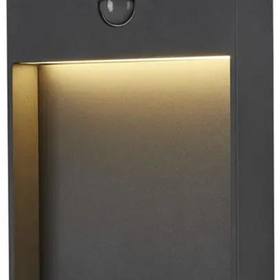 Applique LED SLV FLATT SENSOR 16W 3000K 600lm IP54 anthracite 