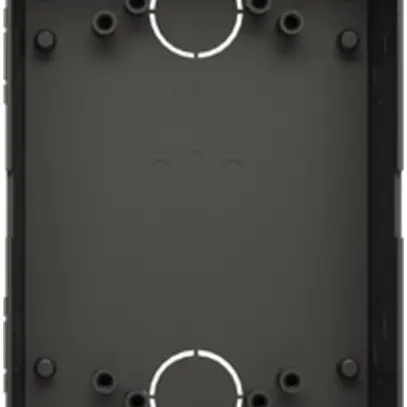 Scatola da incasso ABB-Welcome, taglia 1/2 (2 moduli), nero 