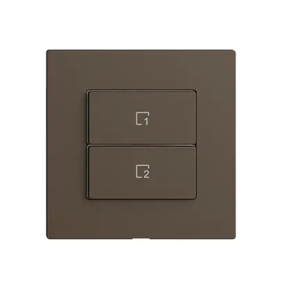 Commande pour poussoir scène 2 scènes vert./2T Edue Wiser coffee 