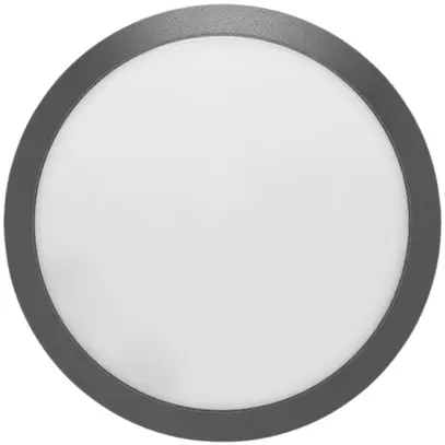 Plafonnier/applique LED ESSENTIEL 1500lm 14W ON/OFF Ø300mm anthracite 