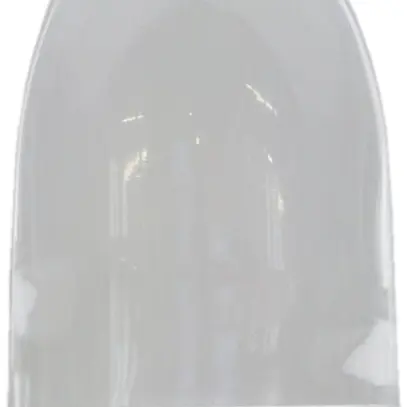 Vetro filettato a punta filetto 84.5mm Ø105×195mm chiairo 
