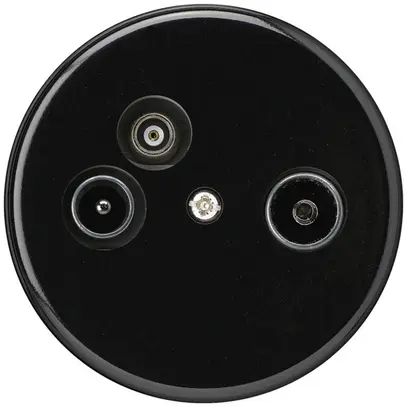 Presa antenna INC TV-R-dati basico A 4dB nero 